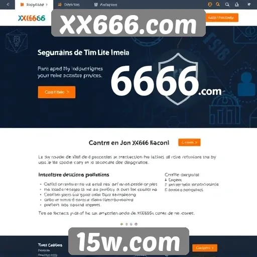Avaliação dos recursos de segurança no site XX666.com